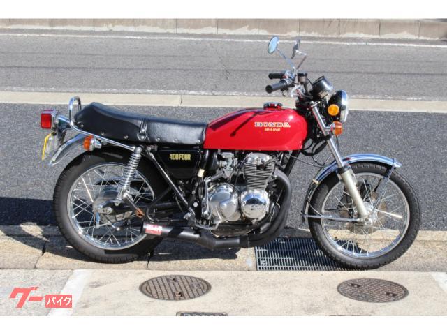 ＣＢ４００Ｆ（４０８ｃｃ）　ＥＴＣ付　タンデムバー付　リム・スポーク交換済　レプリカシート　社外集合管