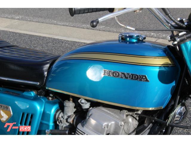 送料込 希少！当時物！CB750 K4 燃料タンク 旧車 グレー ゴールド