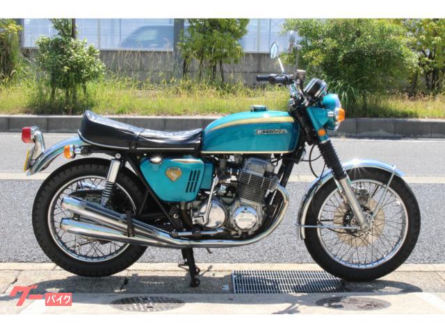 ＣＢ７５０Ｆｏｕｒ　Ｋ０　当時物パーツ多数　当時物無番マフラー　パテントミラー