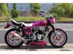 ホンダ　ＣＢ７５０Ｆｏｕｒ　国内Ｋ２　ＳＰ忠男キャスト　８３６ｃｃエンジン　ＴＭＲキャブ　メッキ加工多数　特注アルミビレットトップブリッジ