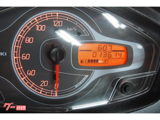 スズキ アドレスV125S CF4MA型 GIVIリアボックス付き