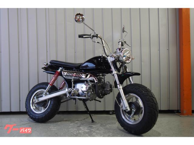 モンキー　キタコ８８ｃｃボアアップ・１０インチワイドタイヤ他　フルカスタム車