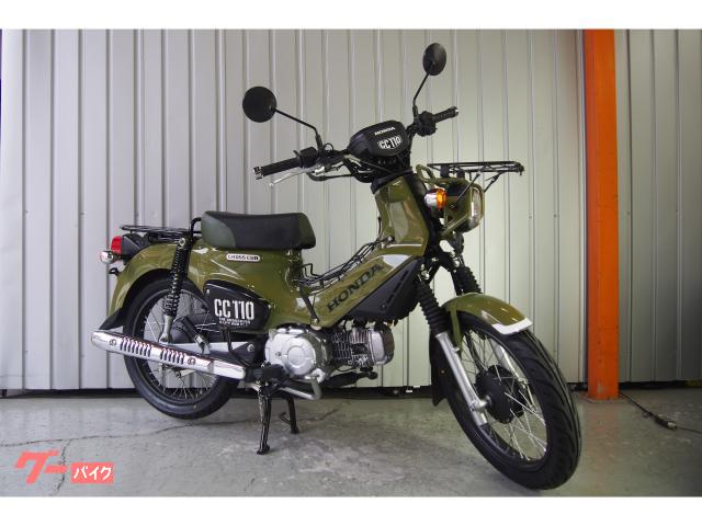 クロスカブ１１０　ＪＡ４５型　キャリア他カスタムパーツ付き　前後タイヤ新品