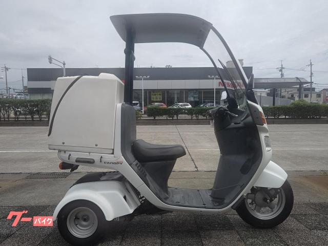 ジャイロキャノピー　４サイクル　ワンオーナー車　デリバリーＢＯＸ付き