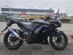 カワサキ　Ｎｉｎｊａ　２５０Ｒ　２０１１年モデル　リアライズ製マフラー　ＵＳＢ電源付き