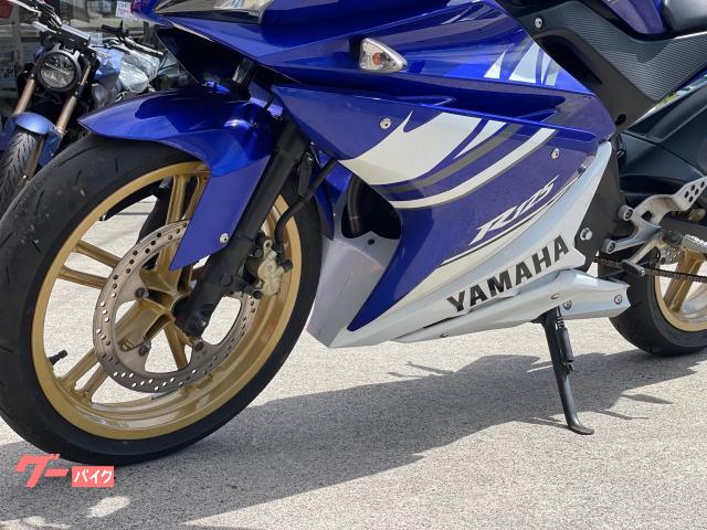 ヤマハ ＹＺＦ－Ｒ１２５ アクラポマフラー装着 ブルー／ホワイト