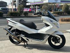 ホンダ　ＰＣＸ　ＪＦ５６　パールホワイト　カスタム多数　ガラス系コーティング済み