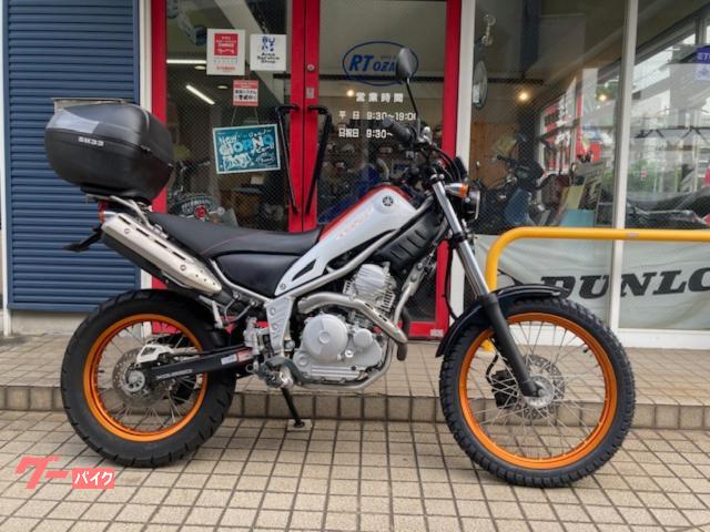 ヤマハ トリッカー FI車 フロントタイヤ新品 リアボックス付き