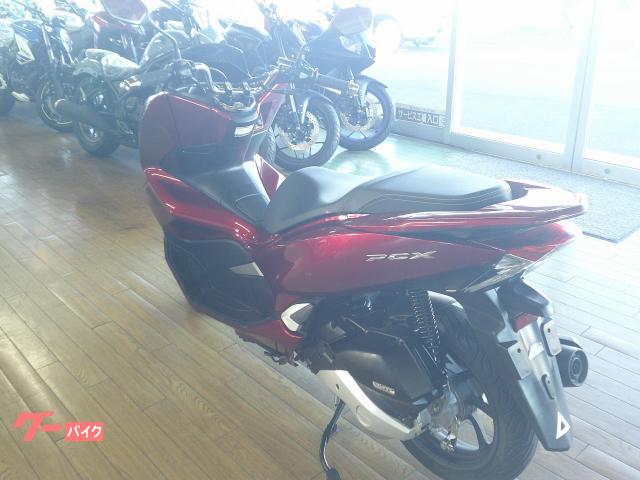 【本日終了】pcx jf81 ワインカラー ホンダ PCX JF81 ワンオーナー グリップヒーター｜ホッタ
