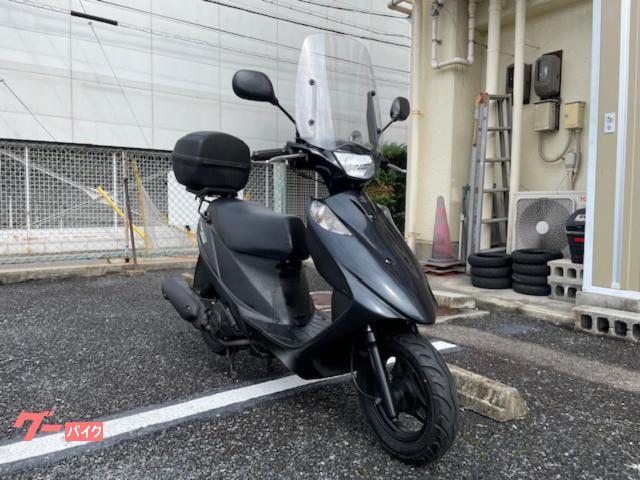 スズキ アドレスＶ１２５ ＬＥＤヘッドライト・スクリーン・リアボックス付き・エンジンオイル・プラグ新品｜MOTO  SPIRIT｜新車・中古バイクなら【グーバイク】