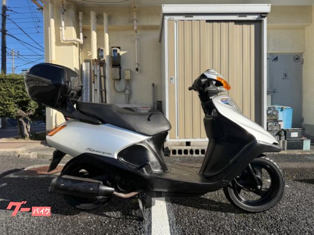 スペイシー１００　エンジンオイル・プラグ新品・リアボックス・サイドスタンド付