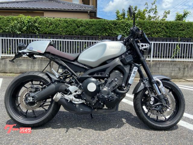 ＸＳＲ９００　シングルシートカウル　社外スクリーン　サイドプロテクター　カスタムレバー