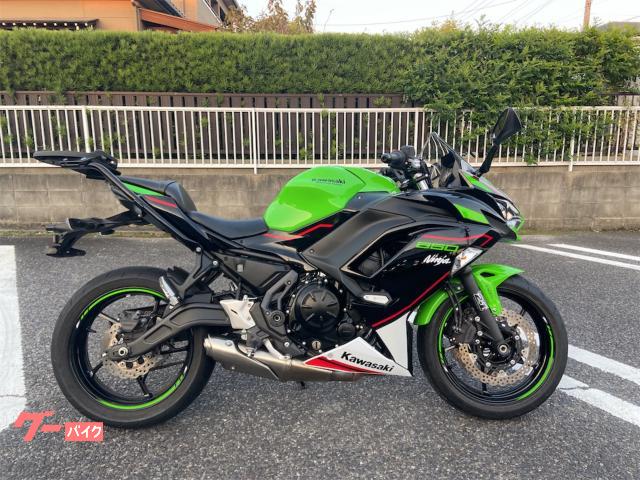 Ｎｉｎｊａ　６５０　リアキャリア　ＥＴＣ　ＵＳＢ１口　フレームスライダー