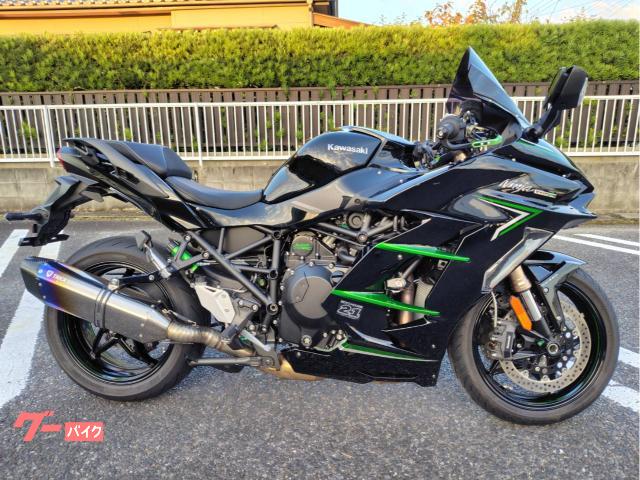 Ｎｉｎｊａ　Ｈ２　ＳＸ　サイドパニアケース付き　社外マフラー　レーダークルーズコントロール　ローダウン　コーティング済み