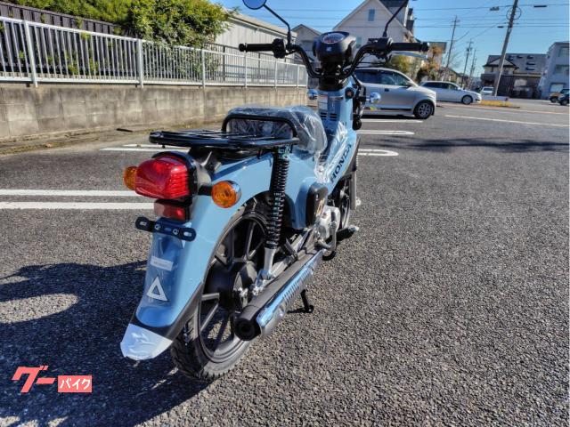 ホンダ クロスカブ110 ボニーブルー 17インチセミブロックタイヤ