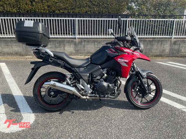 V−ストローム250 SP忠男マフラー トップBOX 左右レバー ハンドガード ETC