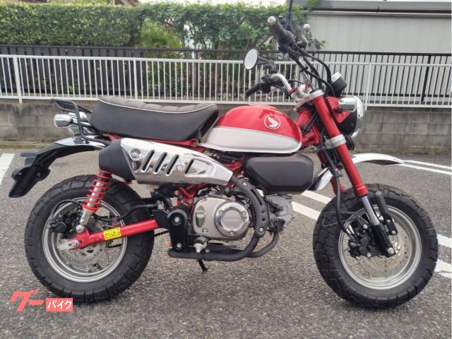 モンキー１２５　リアキャリア　社外ミラー　４速トランスミッション　２０１９年モデル
