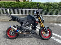 カワサキ　Ｚ１２５ＰＲＯ　社外サイレンサー　リアキャリア　グリップヒーター　ＵＳＢ１口