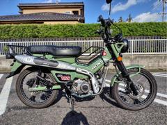 ホンダ　ＣＴ１２５ハンターカブ　一体型シート　ＵＳＢ２口　リアキャリア　ヘルメットロック