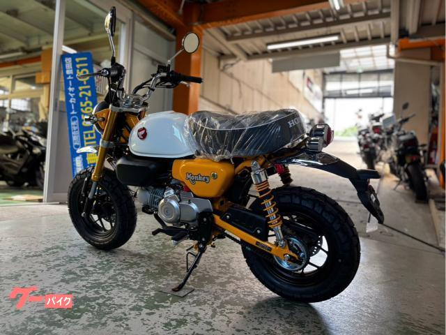 ホンダ モンキー125 バナナイエロー 倒立フォーク ツインリヤ