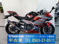 カワサキ　Ｎｉｎｊａ　４００　ＢＥＡＭＳスリップオンヒートチタンサイレンサー付き