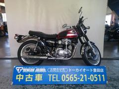 カワサキ　Ｗ８００　キャンディーファイヤーレッド　２０２２年モデル　ＥＴＣ２．０