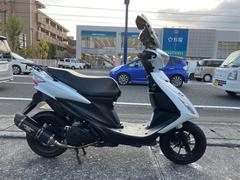 スズキ　アドレスＶ１２５Ｓ　ヨシムラマフラー　社外アルミホイール　リヤサスペンション　ミラー　スクリーン