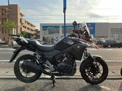 スズキ　Ｖ−ストローム２５０　純正パニアセット　社外レバー