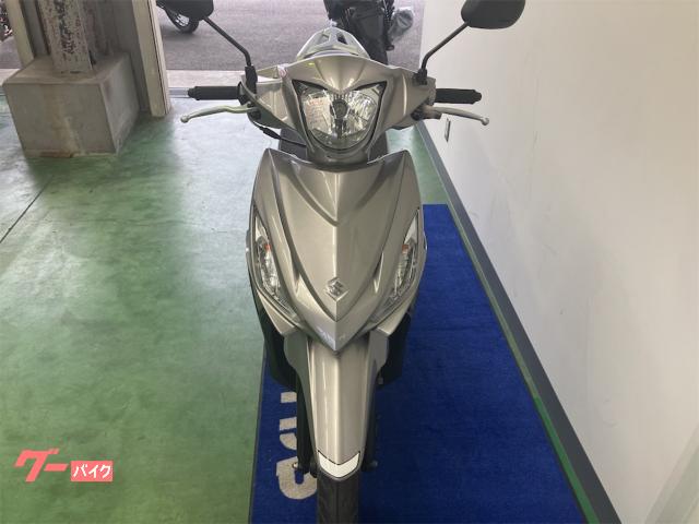 スズキ　アドレス１１０　色シルバー　走行4700Km　修復歴なし　ワンオーナー車　雨天未走行車 新車 スズキ アドレス110 シルバー （Address110