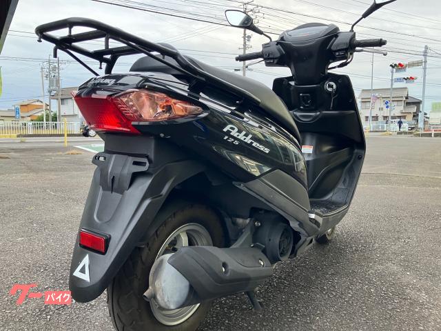スズキ アドレス125 4サイクルFIエンジン搭載／セルスターター