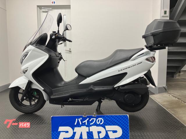 バーグマン２００　水冷４サイクル２００ｃｃＦＩエンジン／ＡＢＳブレーキ