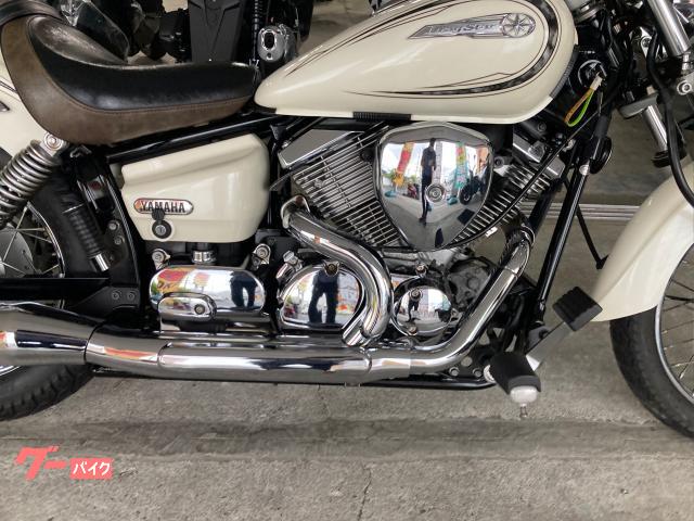 【YAMAHA ドラッグスター250】 VG05 ホワイト　カスタム車 ドラッグスター250（VG05J）をご紹介いたします！販売車両！グーバイク
