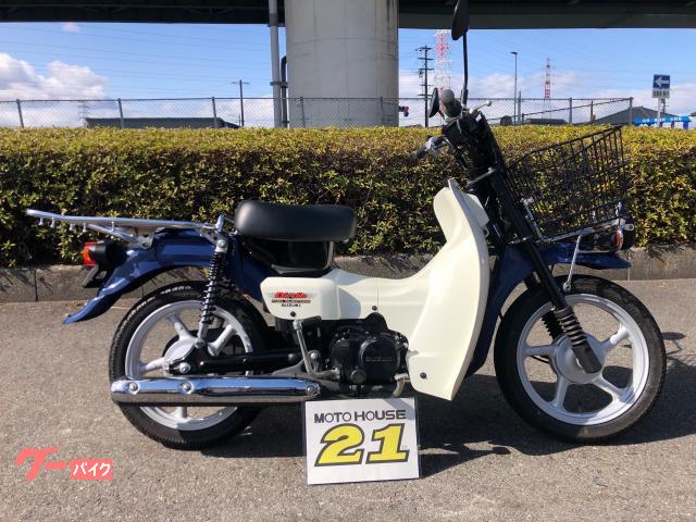 実働【リヤボックス付】SUZUKI バーディー50 オシャレで丈夫な商用車
