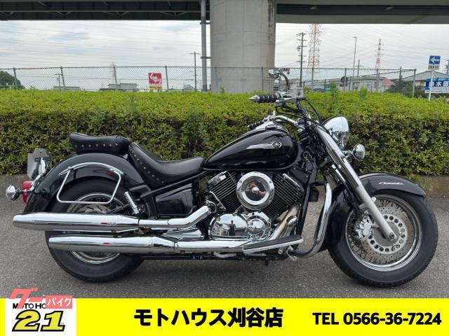 ドラッグスター１１００クラシック　エンジンガード　サイドバッグ　サイドバッグサポート