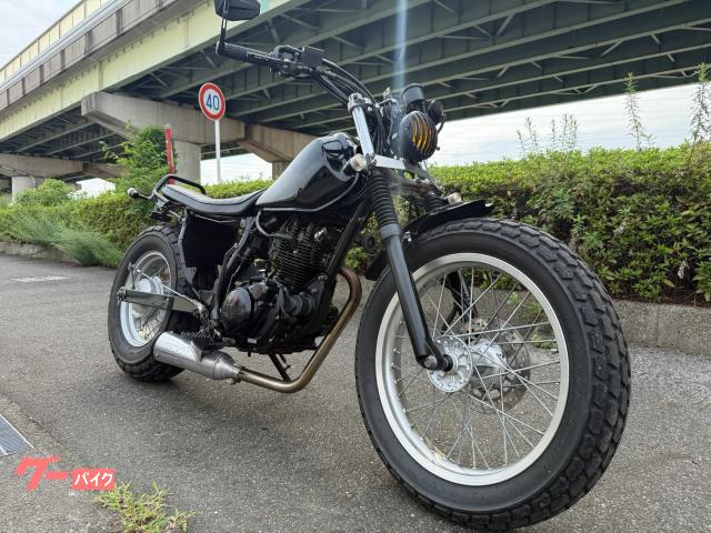 ヤマハ TW225E ロングスイングアーム スーパートラップマフラー