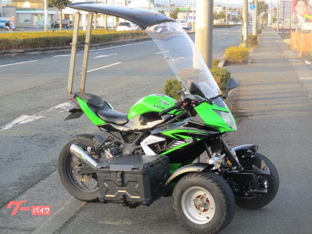 ＮＡＫＩＲＩ製トライク（１２６〜２５０ｃｃ）ＮＡＫＩＲＩ　ＳＵＰＥＲ　Ｂ−ＴＲＩＫＥ７　ＲＯＯＦ　Ｎｉｎｊａ　ＳＬ