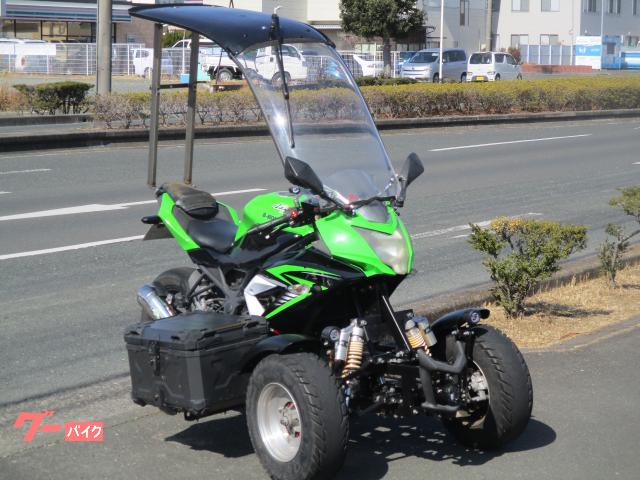 Ｎｉｎｊａ　２５０ＳＬ　　ＮＡＫＩＲＩ　ＳＵＰＥＲ　Ｂ−ＴＲＩＫＥ７　ＲＯＯＦ　ＴＲＩＫＥ　ワイパー付