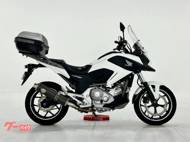 ＮＣ７００Ｘ　１０５３４Ｂ００２２　トップボックス・アールズギア製スリップオンマフラー・ＥＴＣ・グリップヒーター付