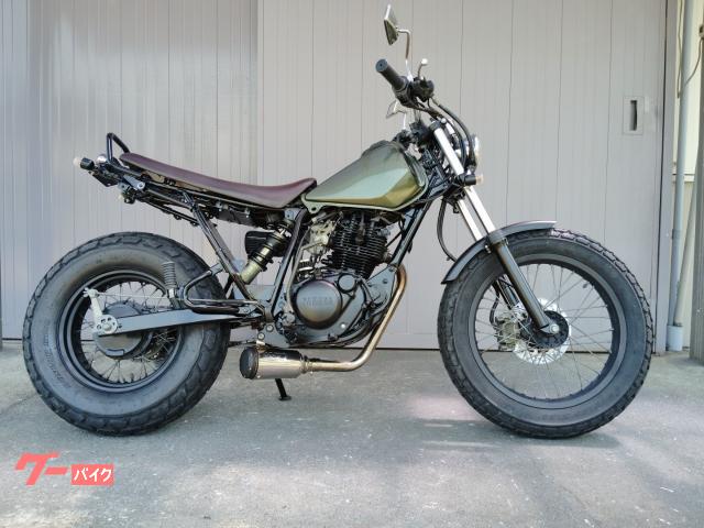 ＴＷ２２５Ｅ　ダークグリーン　フルカスタム　スパトラ