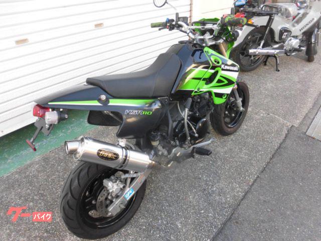 カワサキ KSR110マニュアルチェンジ仕様．タケガワ．フルエキ
