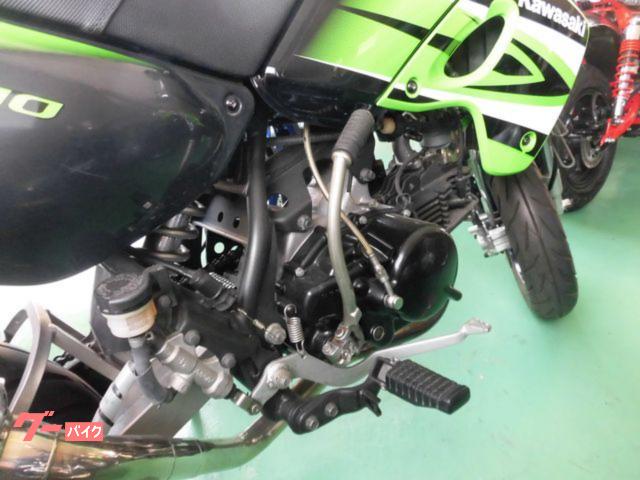 カワサキ KSR110マニュアルチェンジ仕様．タケガワ．フルエキ