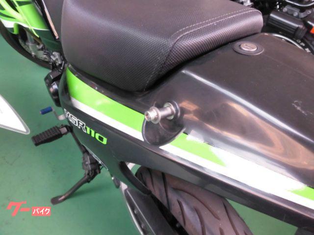 カワサキ KSR110マニュアルチェンジ仕様．タケガワ．フルエキ