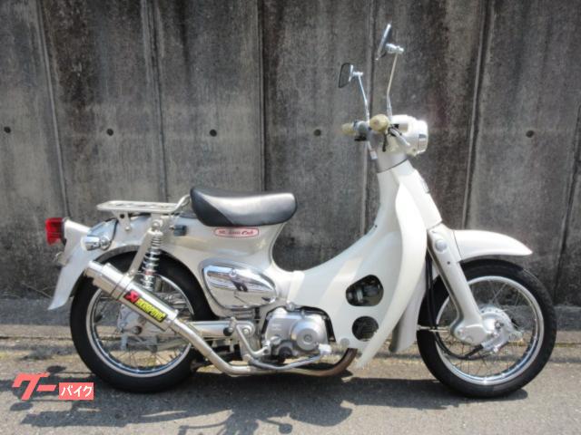ホンダ リトルカブ ２０００年モデル カスタムマフラー メッキサイドカバー メッキチェーンカバー カスタムリヤサスペンション ｂｉｋｅ ｈｏｕｓｅ 新車 中古バイクなら グーバイク