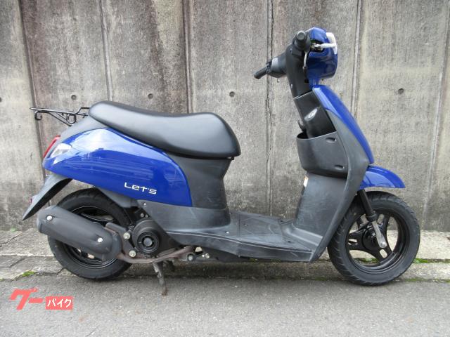 レッツ　２０１９年モデル　ブルー　ＳＥＰエンジン　キーシャッター