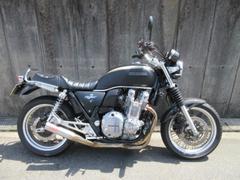 ホンダ　ＣＢ１１００ＥＸ　２０１４年モデル　マットブラック　ゴールドライン　モリワキストレートマフラー　ＥＴＣ　カスタムシート