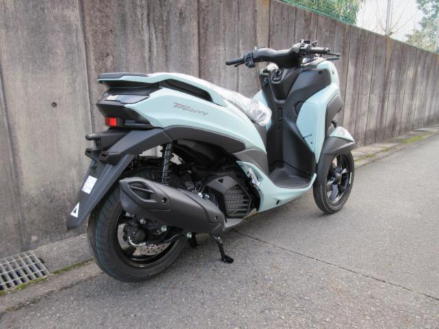 ヤマハ トリシティ125 新車 マットライトグリーン USBタイプC