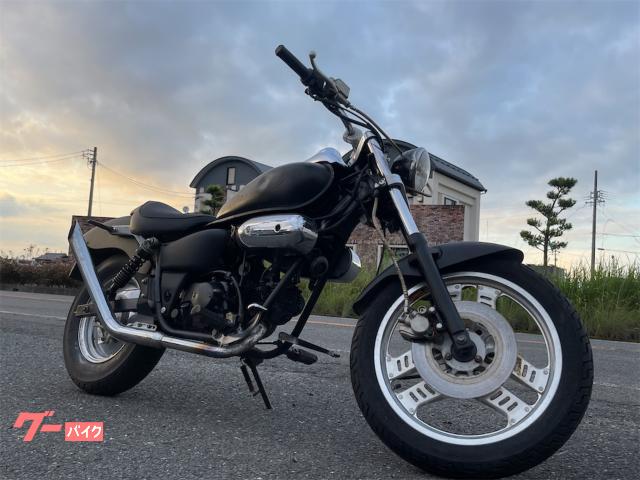 ホンダ ＭＡＧＮＡ　ＦＩＦＴＹ　スラッシュカットマフラー　ＬＥＤウインカー　マットブラックの画像（愛知県