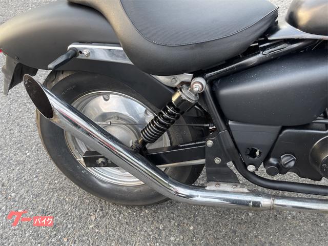 ホンダ ＭＡＧＮＡ　ＦＩＦＴＹ　スラッシュカットマフラー　ＬＥＤウインカー　マットブラックの画像（愛知県