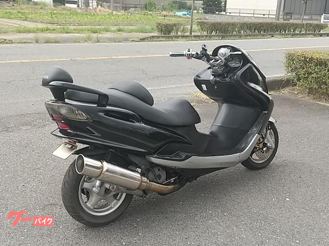 ヤマハ マジェスティ１２５ ＦＩ車 社外マフラー ハンドル改 社外