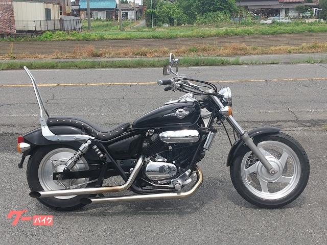 ホンダ Ｖ－ＴＷＩＮ ＭＡＧＮＡ 後期型 スラッシュカットマフラー 